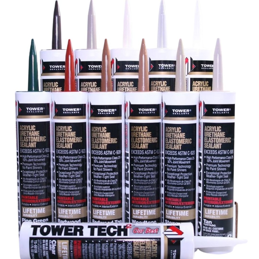 SELLADOR TOWER TECH - SILICONA ELASTOMERICA DE URETANO 300ML