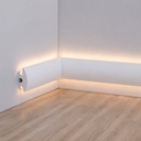 RODAPIÉ LED MODERNO 55*25mm*2.9m