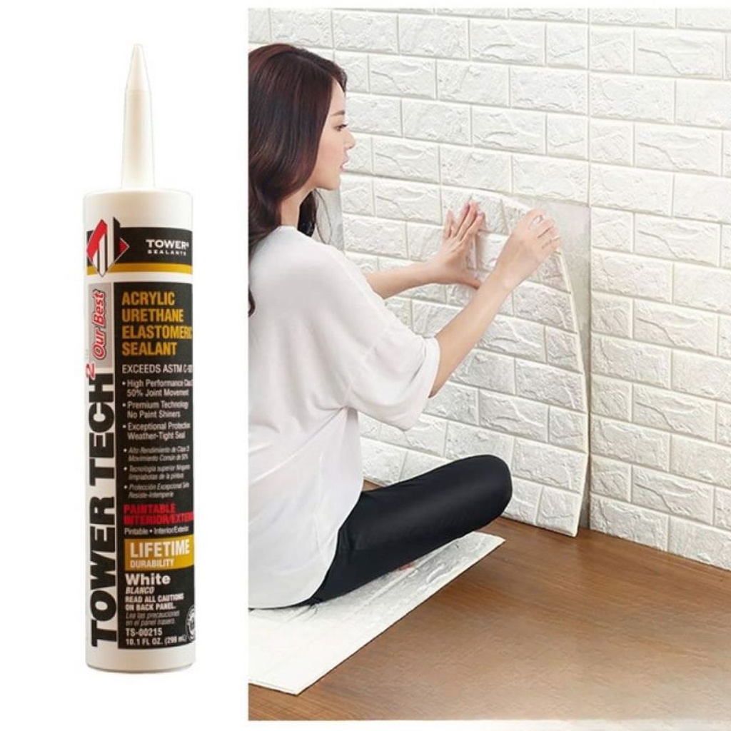 SELLADOR TOWER TECH - SILICONA ELASTOMERICA DE URETANO 300ML