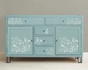 Stencil A3 Design Meadow Flowers (plantilla)