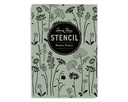 Stencil A3 Design Meadow Flowers (plantilla)