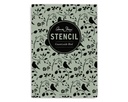 Stencil A4 Design Countryside Bird (plantilla)