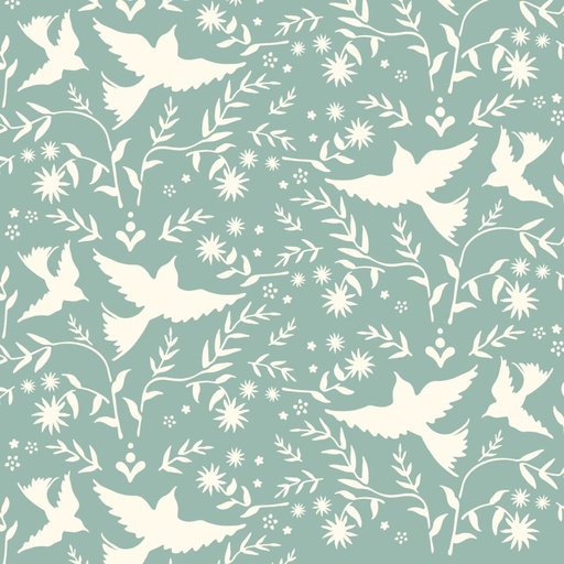 Stencil A4 Design Mexican Birds (plantilla)