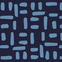 Stencil Square Design Brushwork Tile (plantilla)