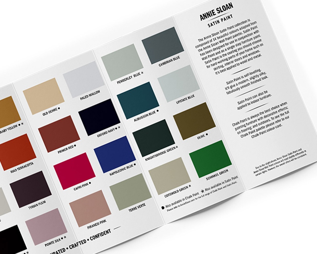 CARTA DE COLORES WALL PAINT