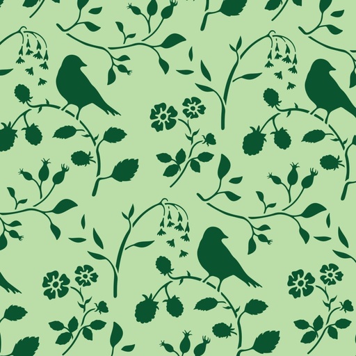 [SCEB001.A401.01] STENCIL A4 DESIGN COUNTRYSIDE BIRD - PLANTILLA 180*191MM