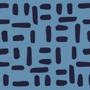 Stencil Square Design Brushwork Tile (plantilla)