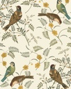 RHS DECOUPAGE PAPER SONGBIRD - PAPEL PARA MUEBLES 67*48CM