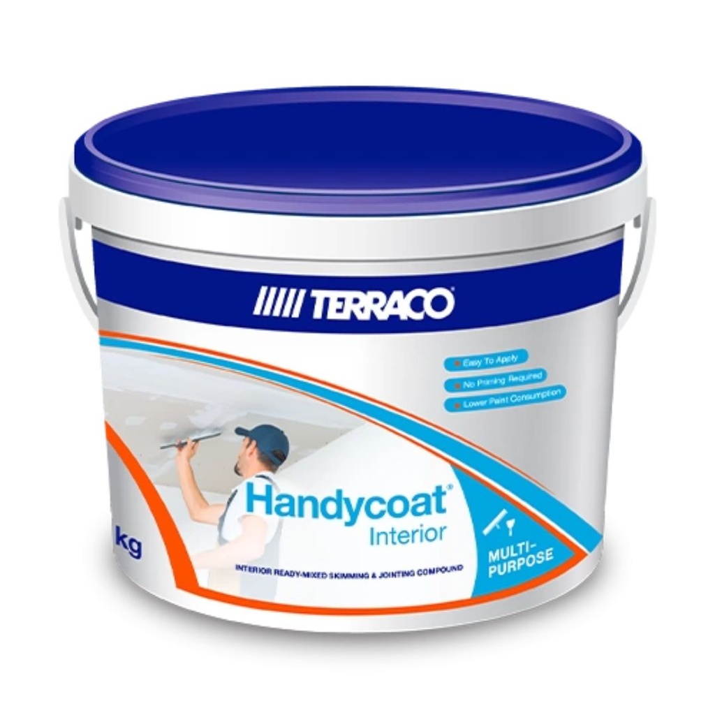 HANDYCOAT INTERIOR - PASTA DE GYPSUM PARA INTERIORES 25KG