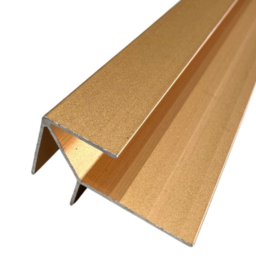 [FL.WP.GOLDEN] PERFIL CORNER EXTERNO (ESQUINA EXTERNA) 5MM - WP (Dorado)