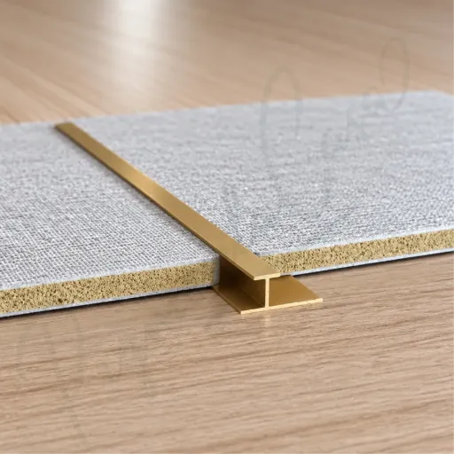 [LS.WP.GOLDEN] PERFIL EN FORMA T (UNION) 5MM*3M (Dorado)
