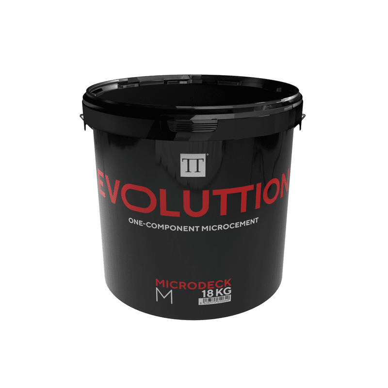 EVOLUTTION MICRODECK M - MICROCEMENTO MONOCOMPONENTE ACABADO PISOS 20KG