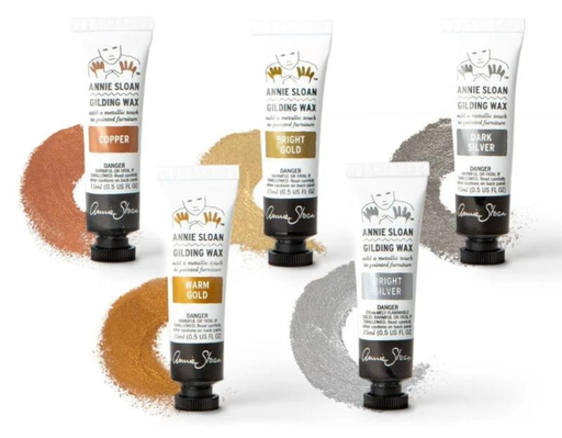 GILDING WAX - CERA CON ACABADO METALICO 15ML (Dark Silver)