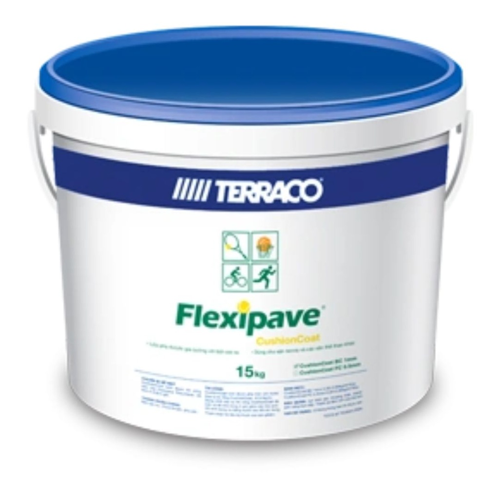 CUSHION COAT BC 1MM FLEXIPAVE - CAPA BASE DE CAUCHO PARA CANCHAS 60KG