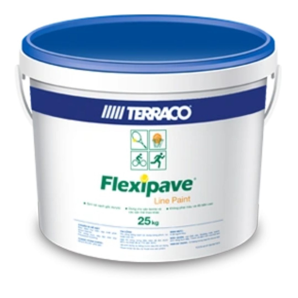 LINE PAINT WHITE 1MM FLEXIPAVE - PAINTING FOR LINES 25KG