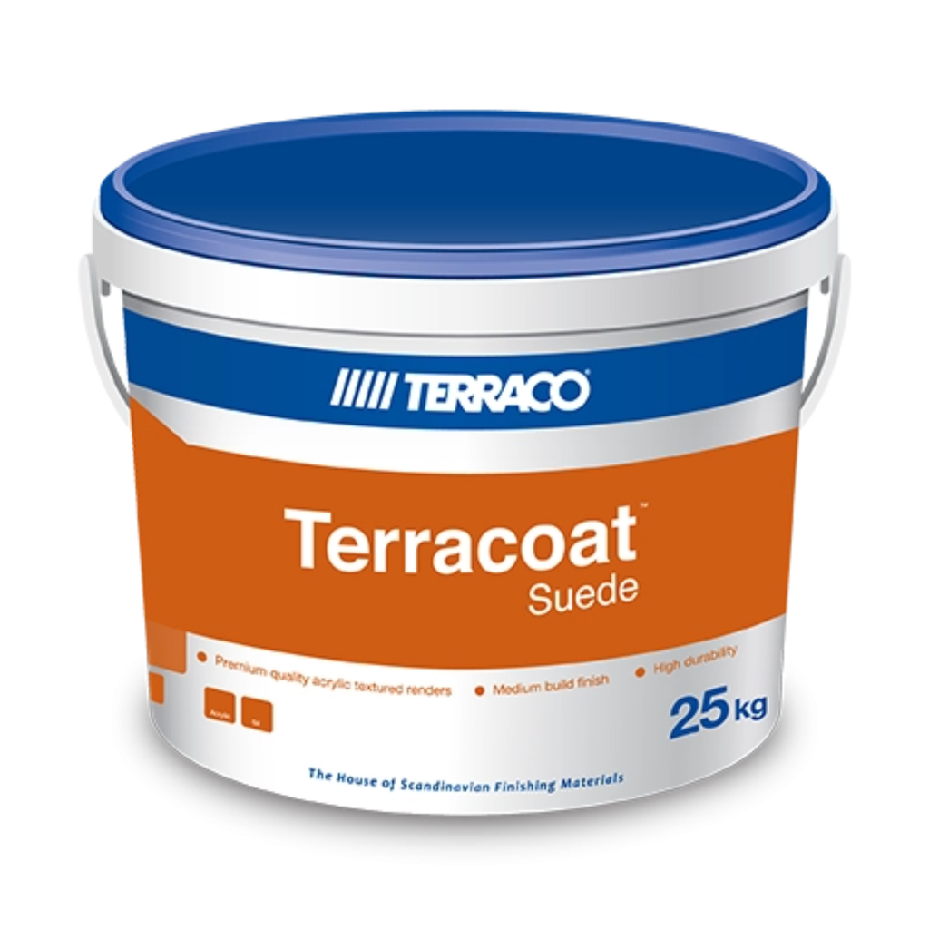 TERRACOAT SUEDE (MONOCAPA) - PINTURA TEXTURIZADA EXTERIOR TINTABLE 25KG