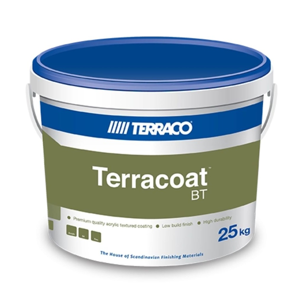 TERRACOAT BT - TINTABLE EXTERIOR TEXTURED PAINT 25KG