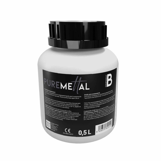 [TT05024] COMPONENTE B PURE METTAL 0.5L