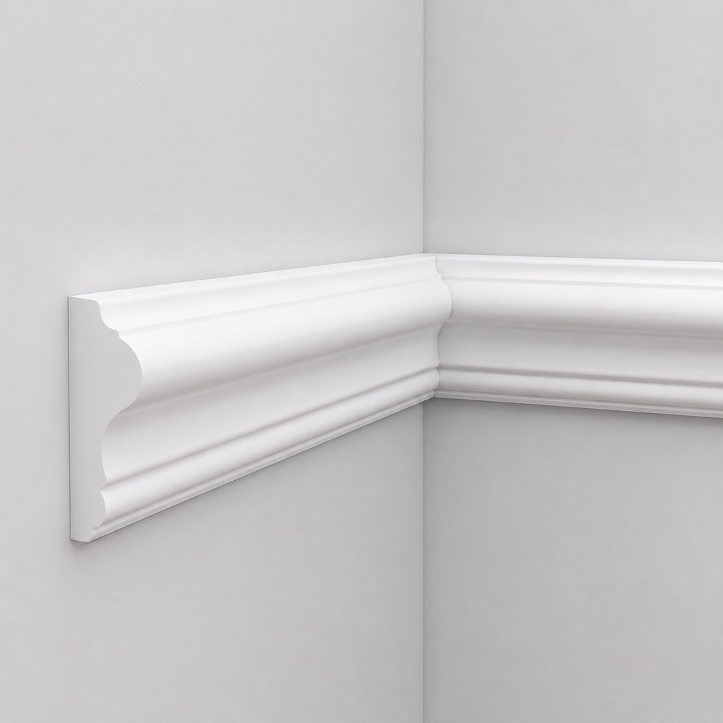 MOLDURA CORONA PLANA (TP4012-A) 4*1.6*290CM