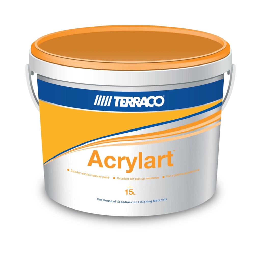 ACRYLART - TINTABLE WHITE EXTERIOR PAINT 15L