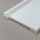 ZOCALO PLANO PARA LED CON DIFUSOR (TP12046-A) 12 x 1 x 290cm